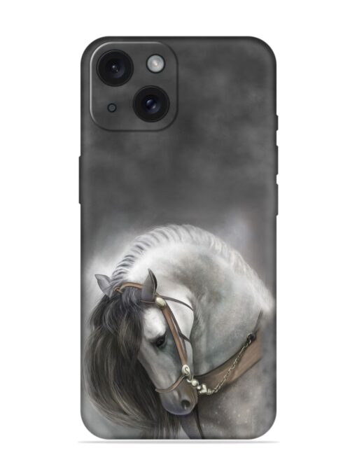 Painted White Horse Soft Silicone Case Zapvi