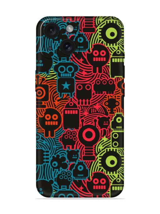 Robot Monsters Cool Soft Silicone Case Zapvi