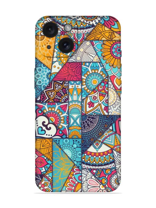 Patchwork Pattern Vintage Soft Silicone Case Zapvi