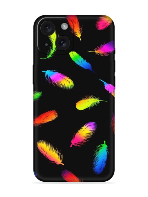 Neon Feather Soft Silicone Case Zapvi