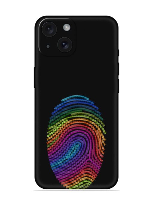 Rainbow Color Thumbprint Soft Silicone Case Zapvi