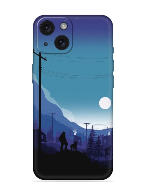 Full Moon View Soft Silicone Case Zapvi