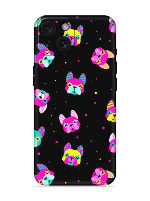 Abstract Seamless Dogs Soft Silicone Case Zapvi