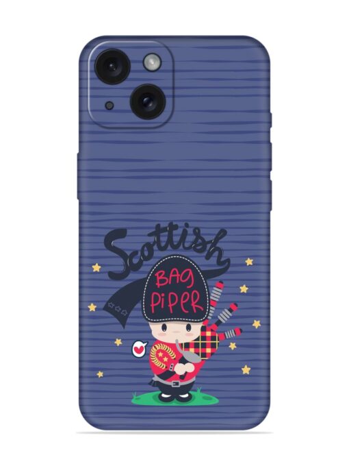 Cute Scottish Bagpiper Soft Silicone Case Zapvi