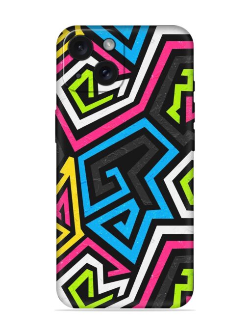 Graffiti Geometric Seamless Soft Silicone Case Zapvi