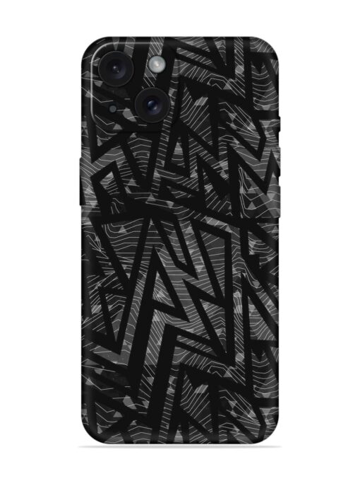 Monochrome Tribal Vector Soft Silicone Case Zapvi