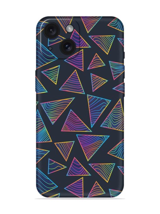 Rainbow Triangles Neon Soft Silicone Case Zapvi