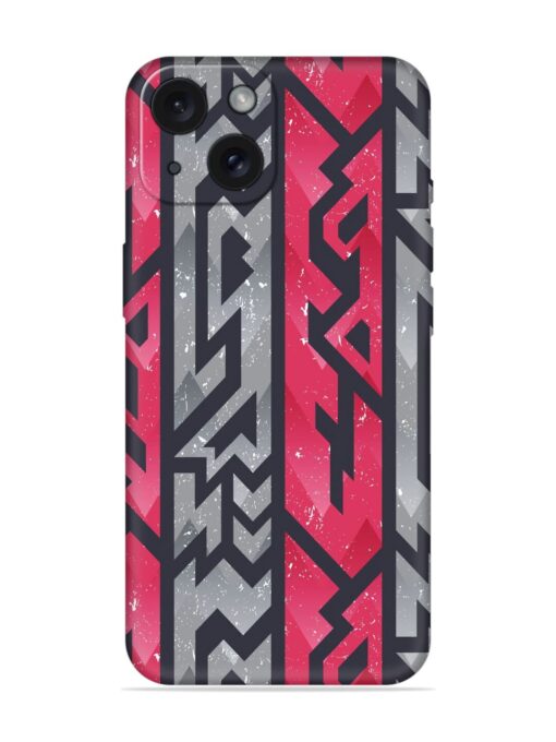 Red Ancient Pattern Soft Silicone Case Zapvi