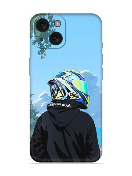 Rider With Helmet Soft Silicone Case Zapvi