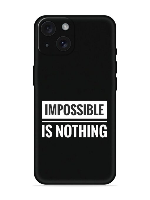 Impossible Is Nothing Soft Silicone Case Zapvi