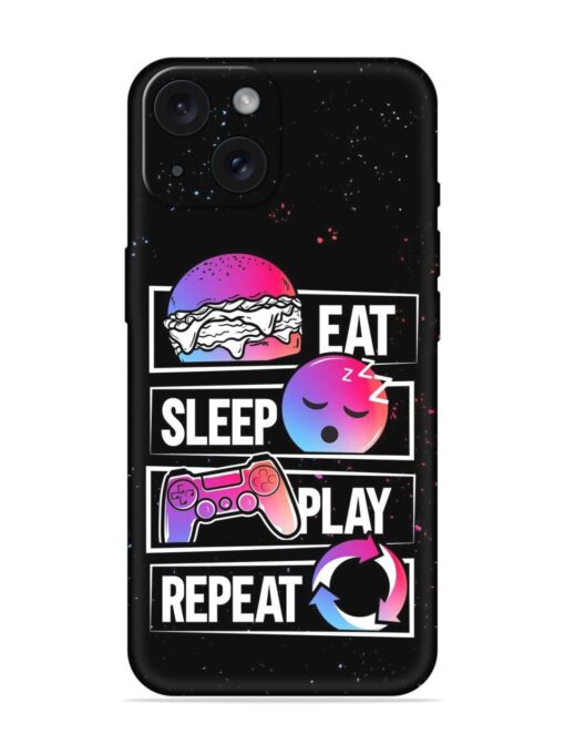 Eat Sleep Play Repeat Soft Silicone Case Zapvi