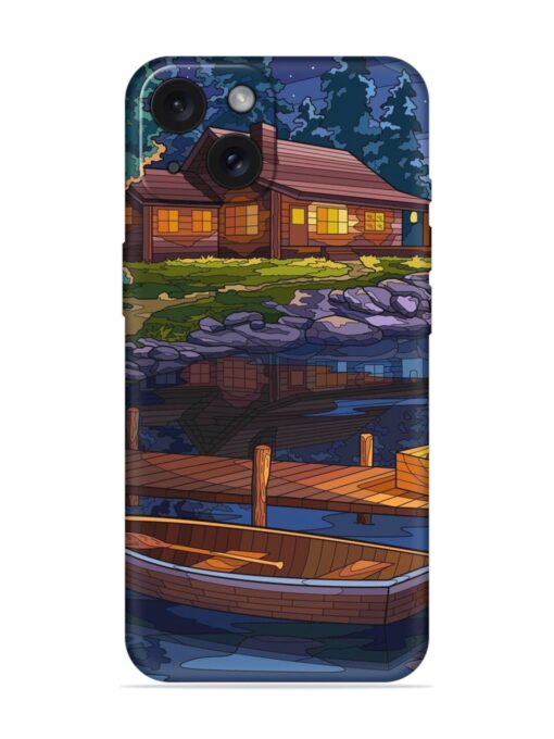 Village Night Scene Soft Silicone Case Zapvi