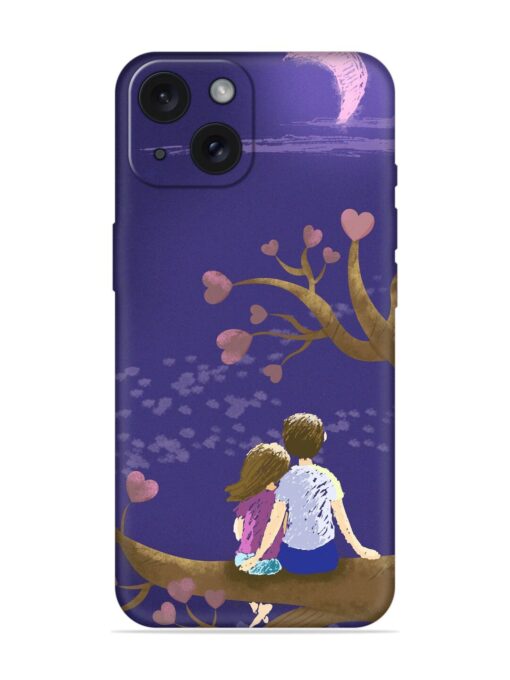 Couple Love Tree Moon Soft Silicone Case Zapvi