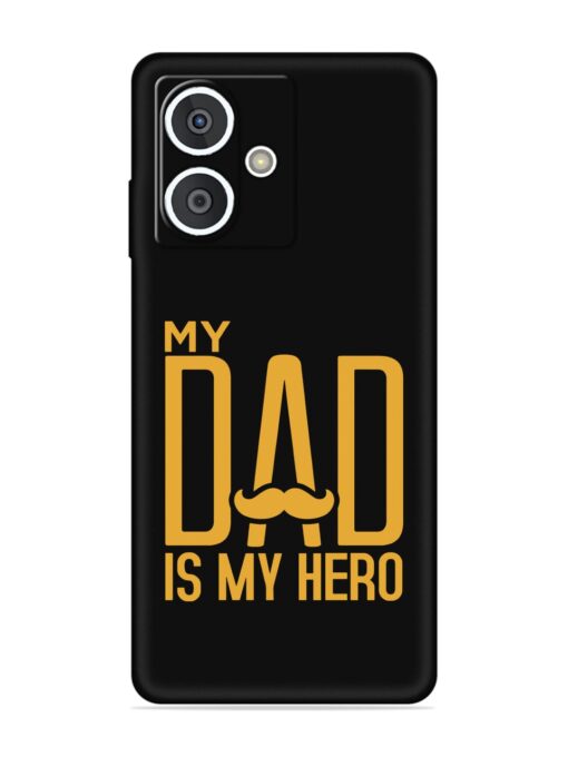 My Dad Is My Hero Embossed Soft Silicone Case for HMD Crest (5G)