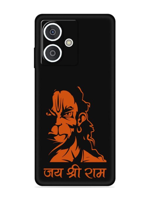 Angry Hanuman Embossed Soft Silicone Case for HMD Crest (5G)