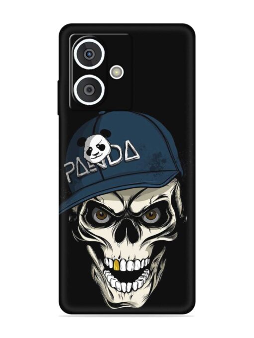 Panda Skull Embossed Soft Silicone Case for HMD Crest (5G)