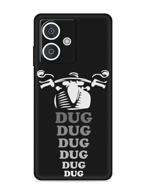 Dug Dug Dug Embossed Soft Silicone Case for HMD Crest (5G)