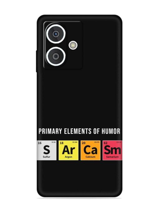 Primary Elements Humor Embossed Soft Silicone Case for HMD Crest (5G)