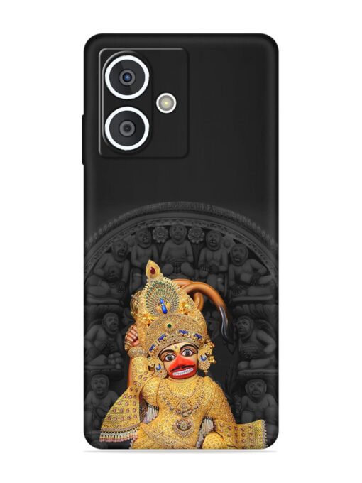 Indian Gold Hanuman Embossed Soft Silicone Case for HMD Crest (5G)