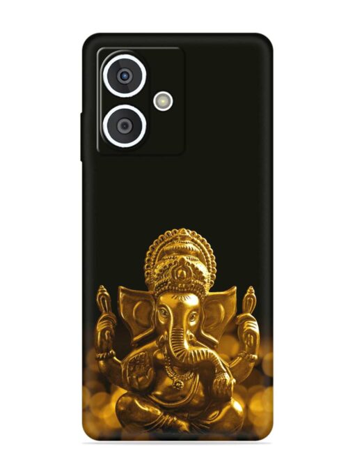 Lord Ganesha Indian Festival Embossed Soft Silicone Case for HMD Crest (5G)