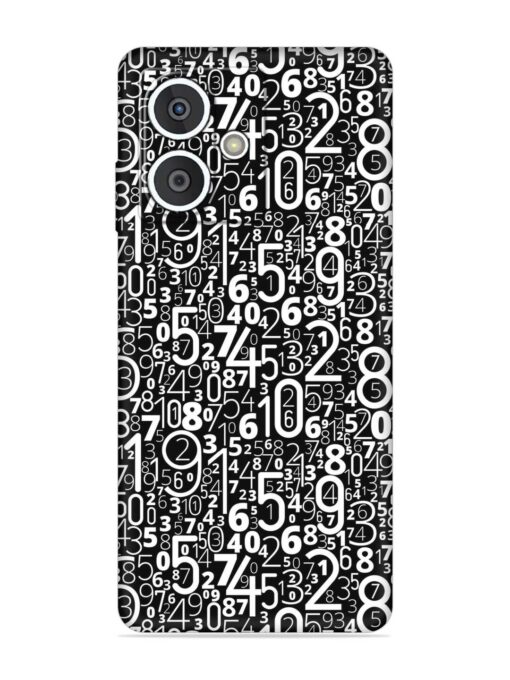 Many Numbers Different Embossed Soft Silicone Case for HMD Crest (5G)