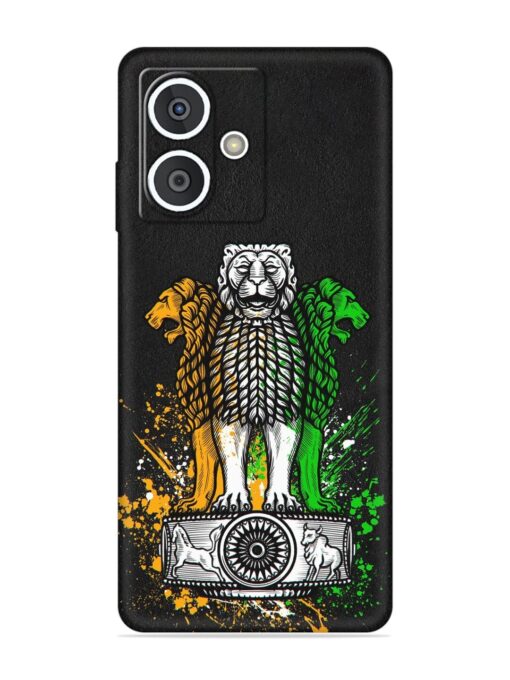 Pillars Of Ashoka Embossed Soft Silicone Case for HMD Crest (5G)