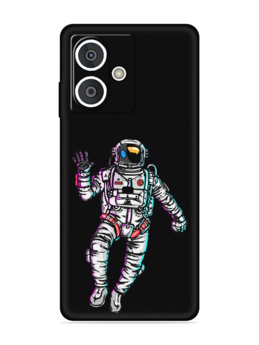 Spaceman Embossed Soft Silicone Case for HMD Crest (5G)