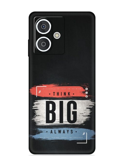 Think Big Always Embossed Soft Silicone Case for HMD Crest (5G)