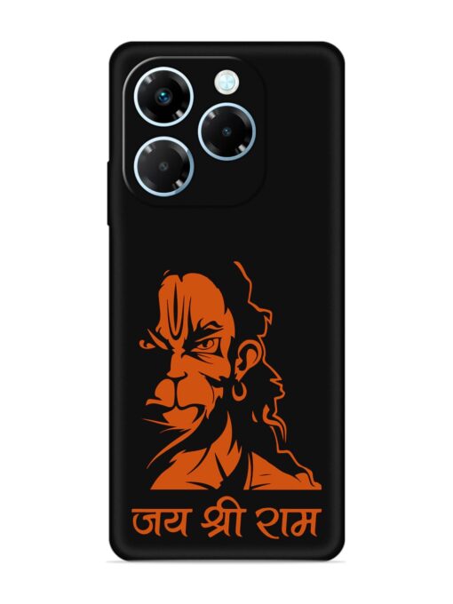 Angry Hanuman Embossed Soft Silicone Case for Infinix Note 40X (5G) Zapvi