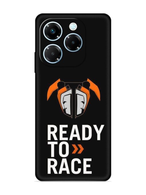 Ready To Race Embossed Soft Silicone Case for Infinix Note 40X (5G)