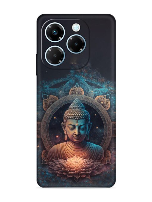 Gautam Buddha Embossed Soft Silicone Case for Infinix Note 40X (5G)