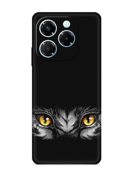 Scary Eye Embossed Soft Silicone Case for Infinix Note 40X (5G)