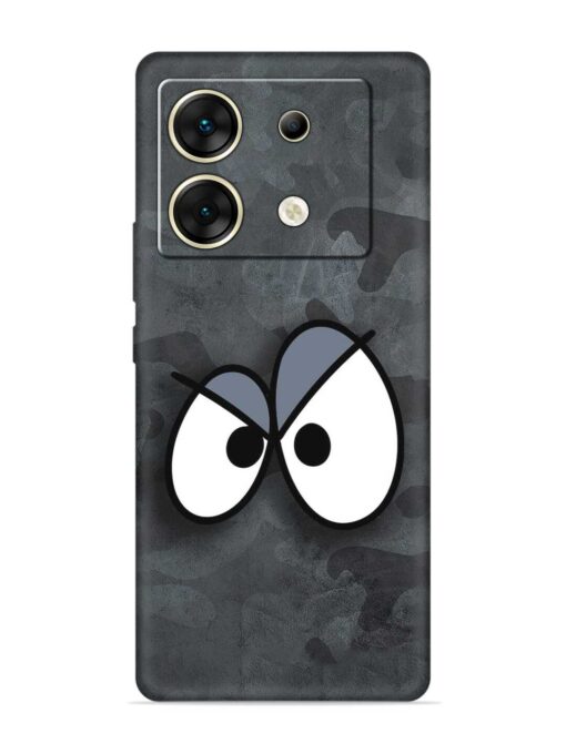 Big Eyes Night Mode Embossed Soft Silicone Case for Infinix Zero 30 (5G) Zapvi