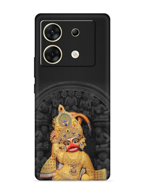 Indian Gold Hanuman Embossed Soft Silicone Case for Infinix Zero 30 (5G) Zapvi