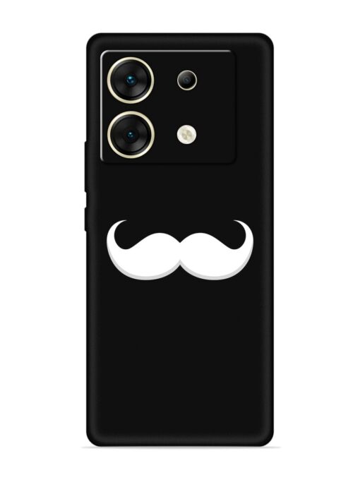 Mustache Vector Embossed Soft Silicone Case for Infinix Zero 30 (5G) Zapvi