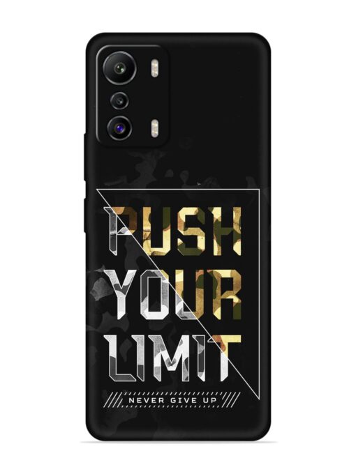 Push Your Limits Embossed Soft Silicone Case for Infinix Zero (5G) Zapvi