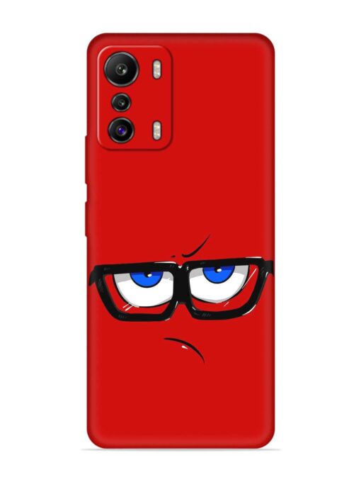 Rad Angry Face Embossed Soft Silicone Case for Infinix Zero (5G) Zapvi