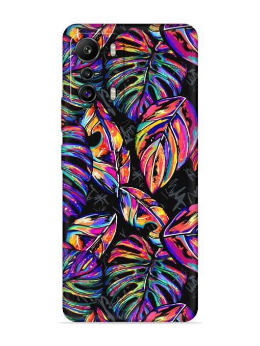 Tropical Seamless Vector Embossed Soft Silicone Case for Infinix Zero (5G) Zapvi