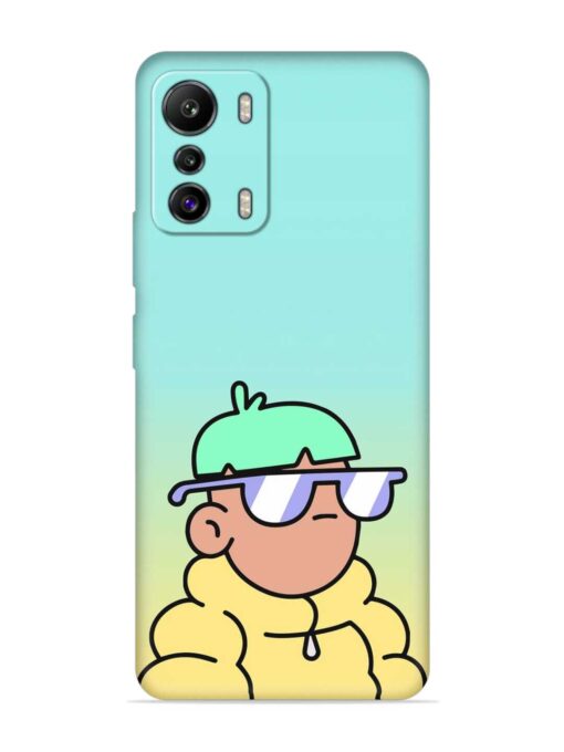 Doodles Cool Character Embossed Soft Silicone Case for Infinix Zero (5G) Zapvi