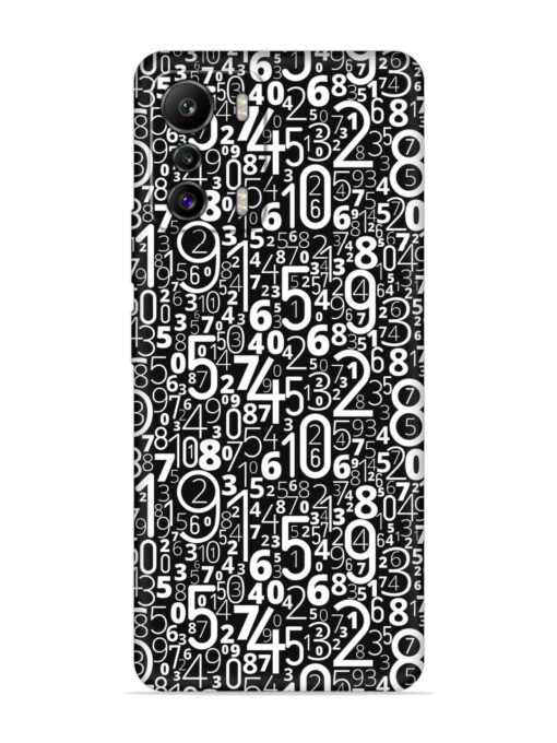 Many Numbers Different Embossed Soft Silicone Case for Infinix Zero (5G) Zapvi