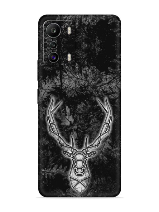 Ancient Deer Embossed Soft Silicone Case for Infinix Zero (5G) Zapvi