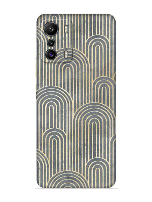 Art Deco Style Embossed Soft Silicone Case for Infinix Zero (5G) Zapvi