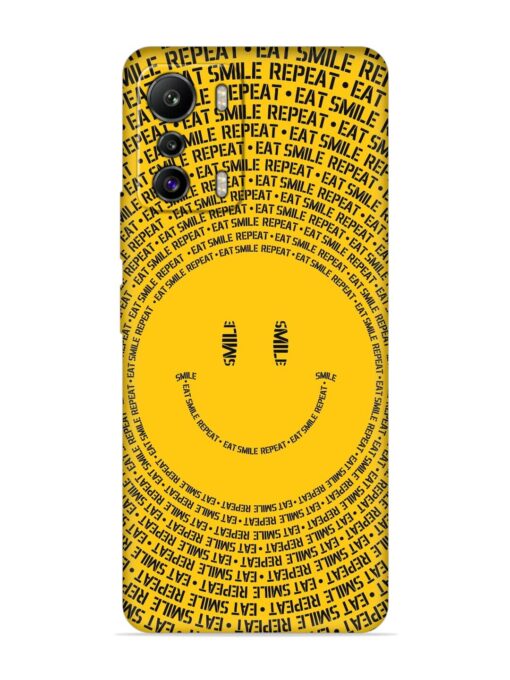 Smiley Embossed Soft Silicone Case for Infinix Zero (5G) Zapvi