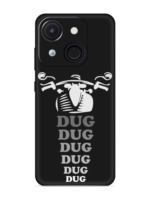 Dug Dug Dug Embossed Soft Silicone Case for Itel A50C Zapvi