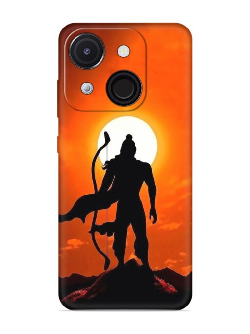 Shree Ram Embossed Soft Silicone Case for Itel A50C