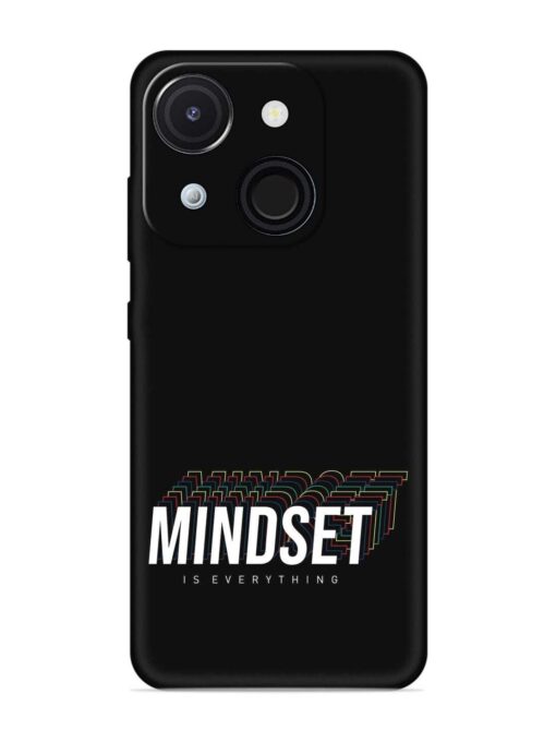 Mindset Everything Slogan Embossed Soft Silicone Case for Itel A50C