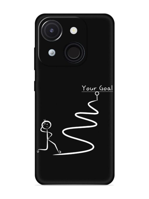 Your Goal Embossed Soft Silicone Case for Itel A50C