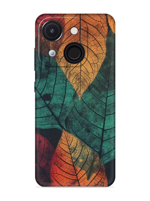 Leaves Artwork Embossed Soft Silicone Case for Itel A50C