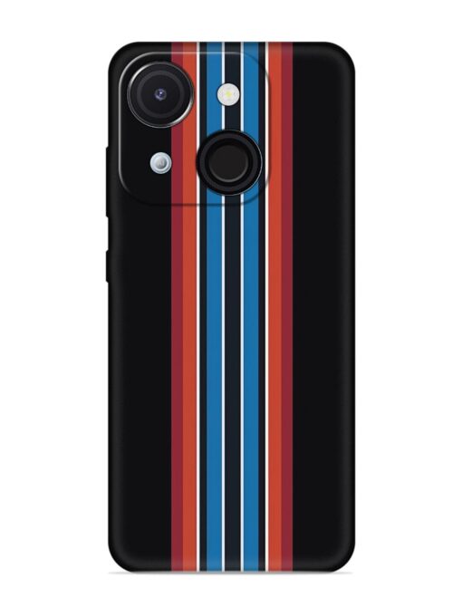 Vertical Strips Embossed Soft Silicone Case for Itel A50C