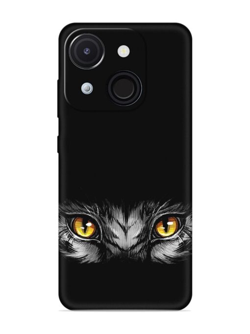 Scary Eye Embossed Soft Silicone Case for Itel A50C